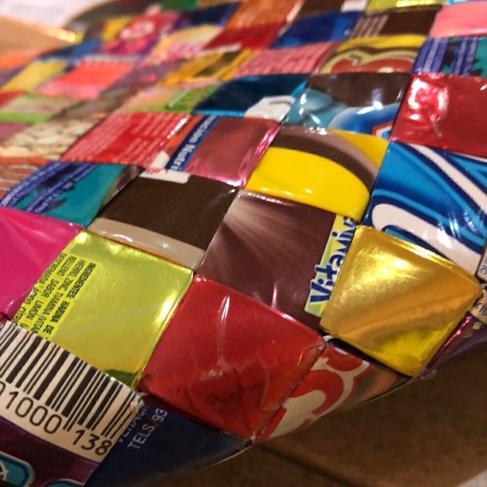 Retro candy wrapper Shoulder bag. - Picture 6 of 10